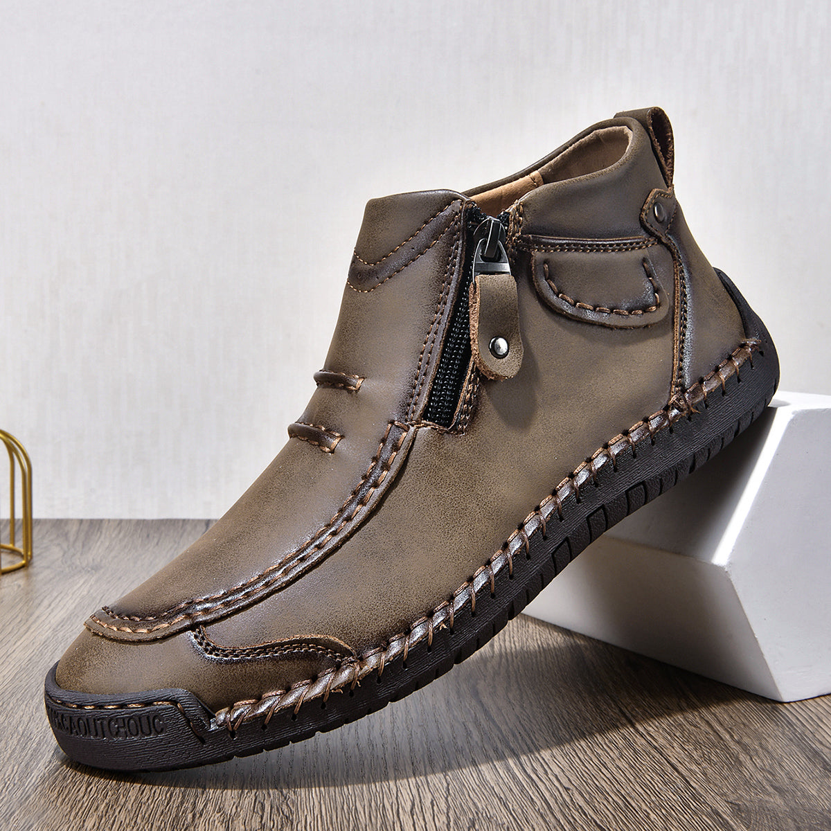 ⏰ Zeitlich begrenzter 49% Rabatt – Bequeme handgefertigte Freizeitschuhe aus Leder mit flacher Sohle
