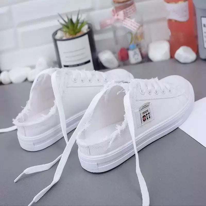 Damen-Denim-Mules-Sneaker