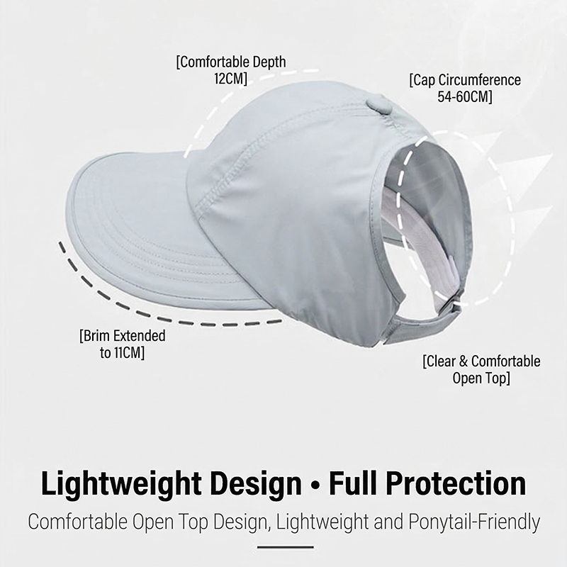Damen Sonnenhut mit breiter Krempe🌞UV-Schutz, schnelltrocknender Stoff & atmungsaktiver Komfort für Strand & Reise 👒